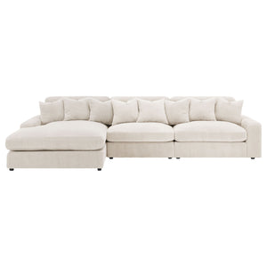 Cassidy - Upholstered Sectional Sofa With Reversible Cushions