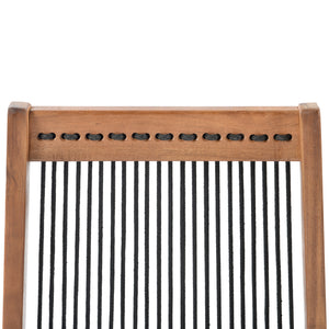 Folding Roping Wood Chair