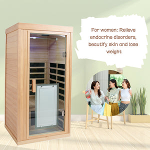 One-Person Sauna Room Front Wall (W632S00002)