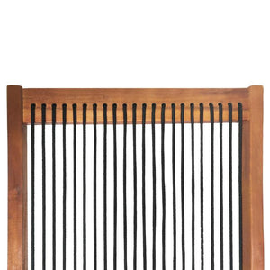 Folding Roping Wood Chair