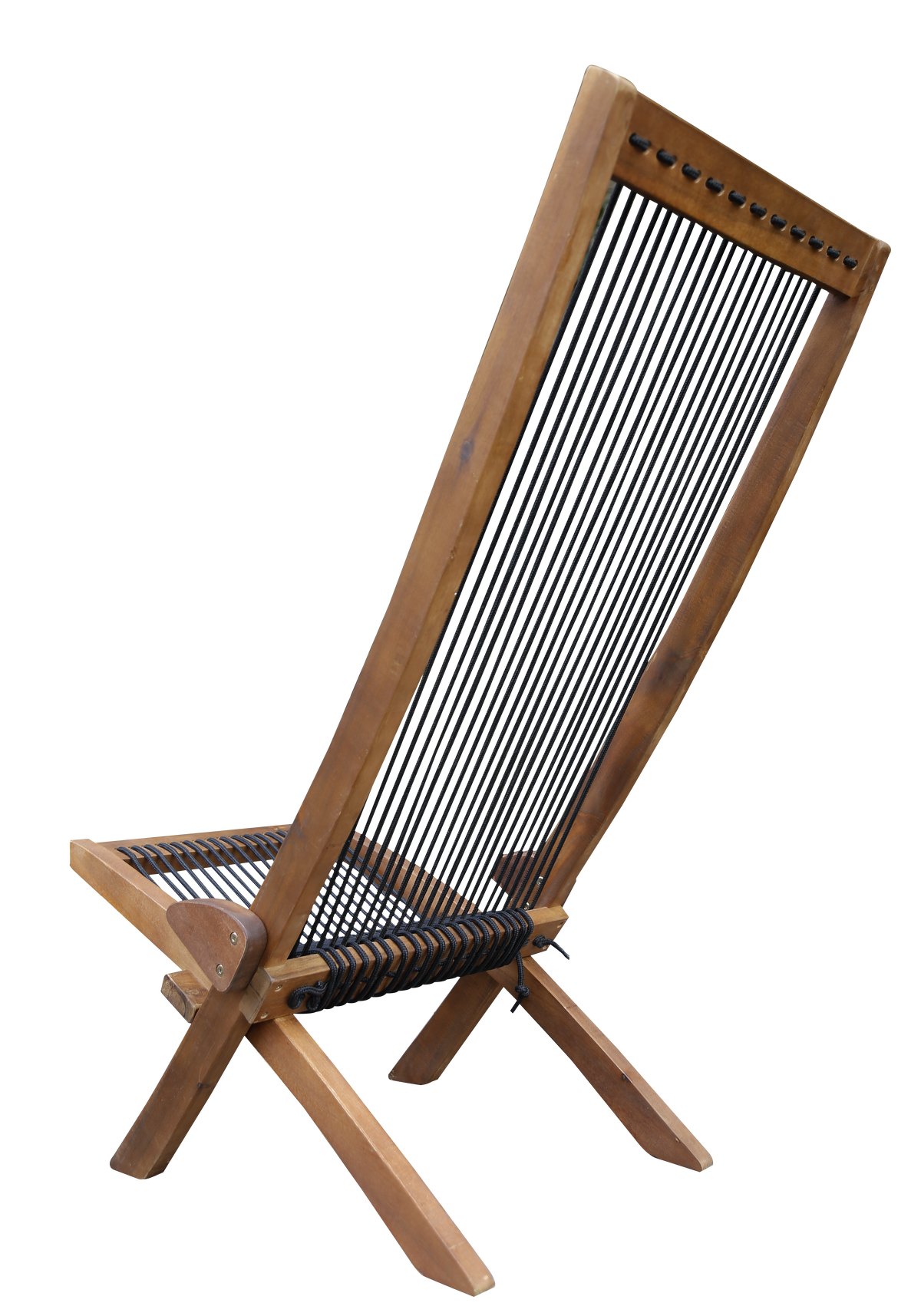 Folding Roping Wood Chair