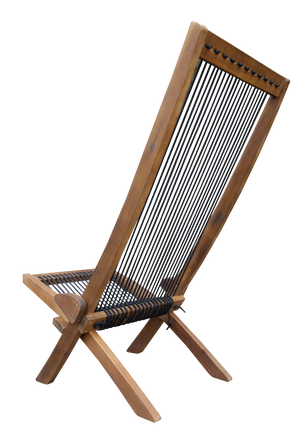 Folding Roping Wood Chair