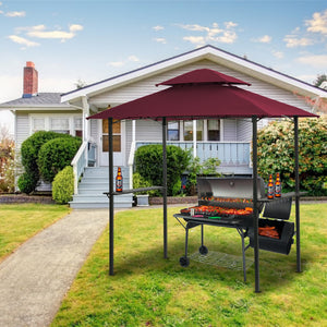 8x5Ft Grill Gazebo Replacement Canopy