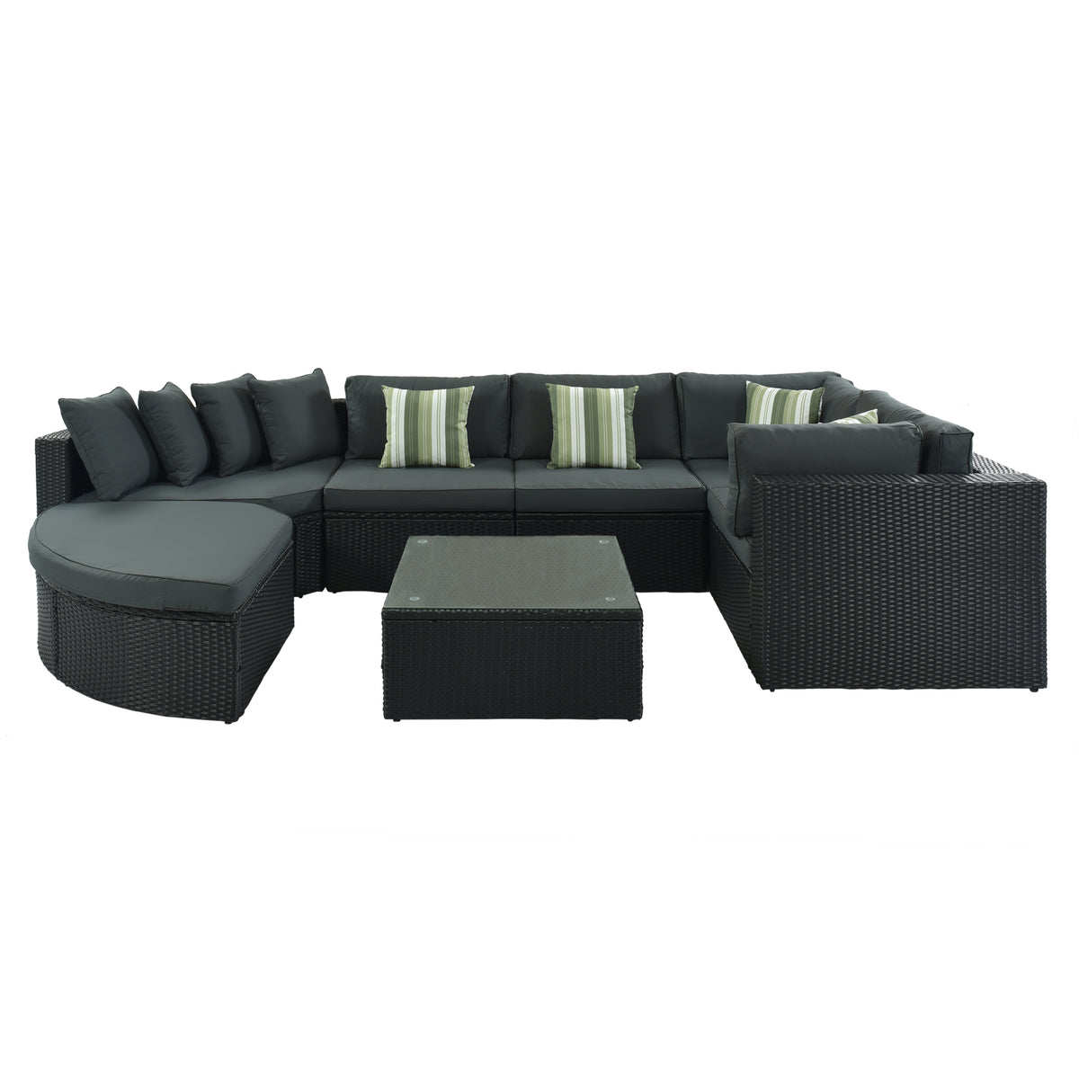 GO 7-Piece Outdoor Wicker Sofa Set
