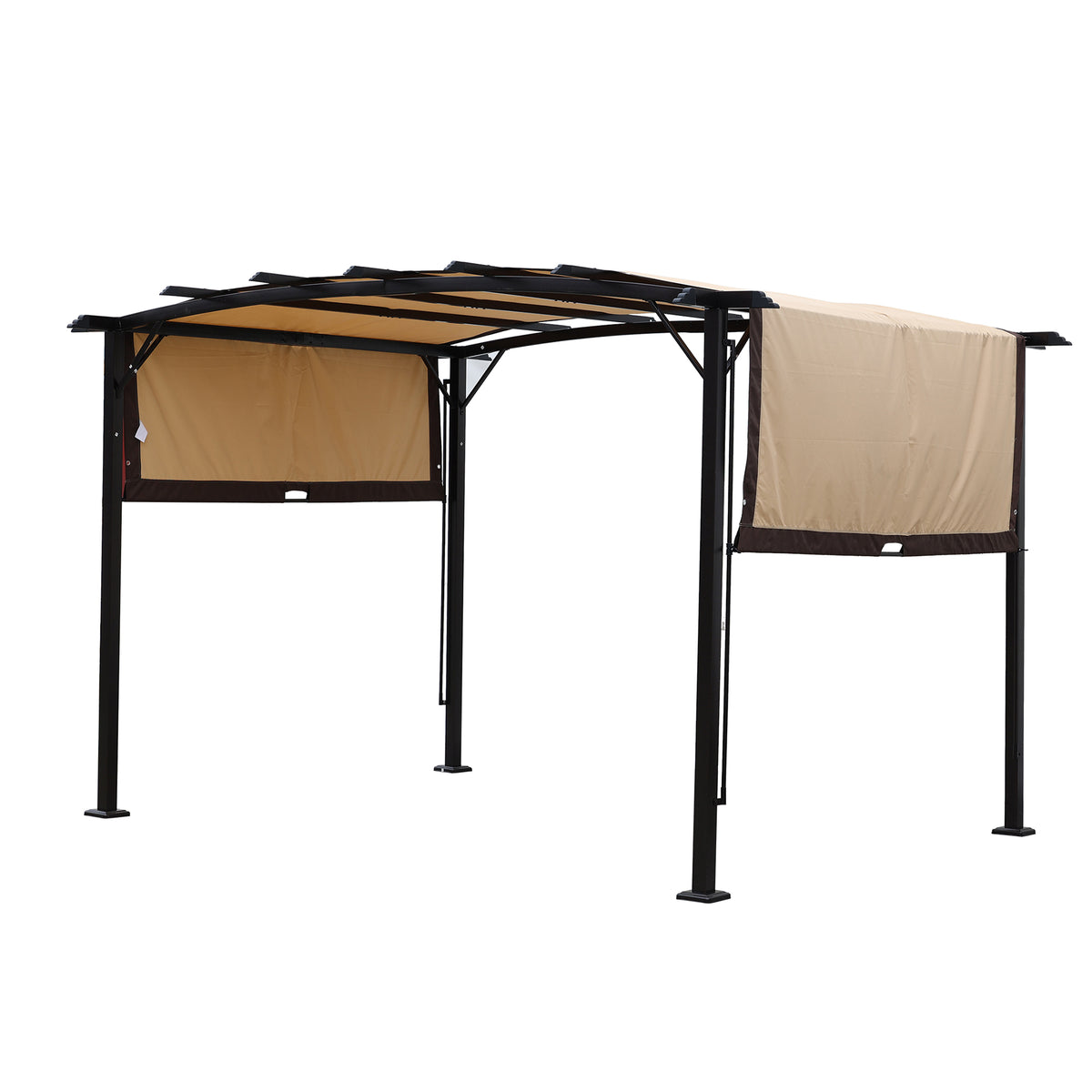 Universal Canopy Cover Replacement for 12x9 Ft Curved Outdoor Pergola