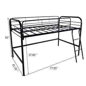 Metal Twin Loft Bed