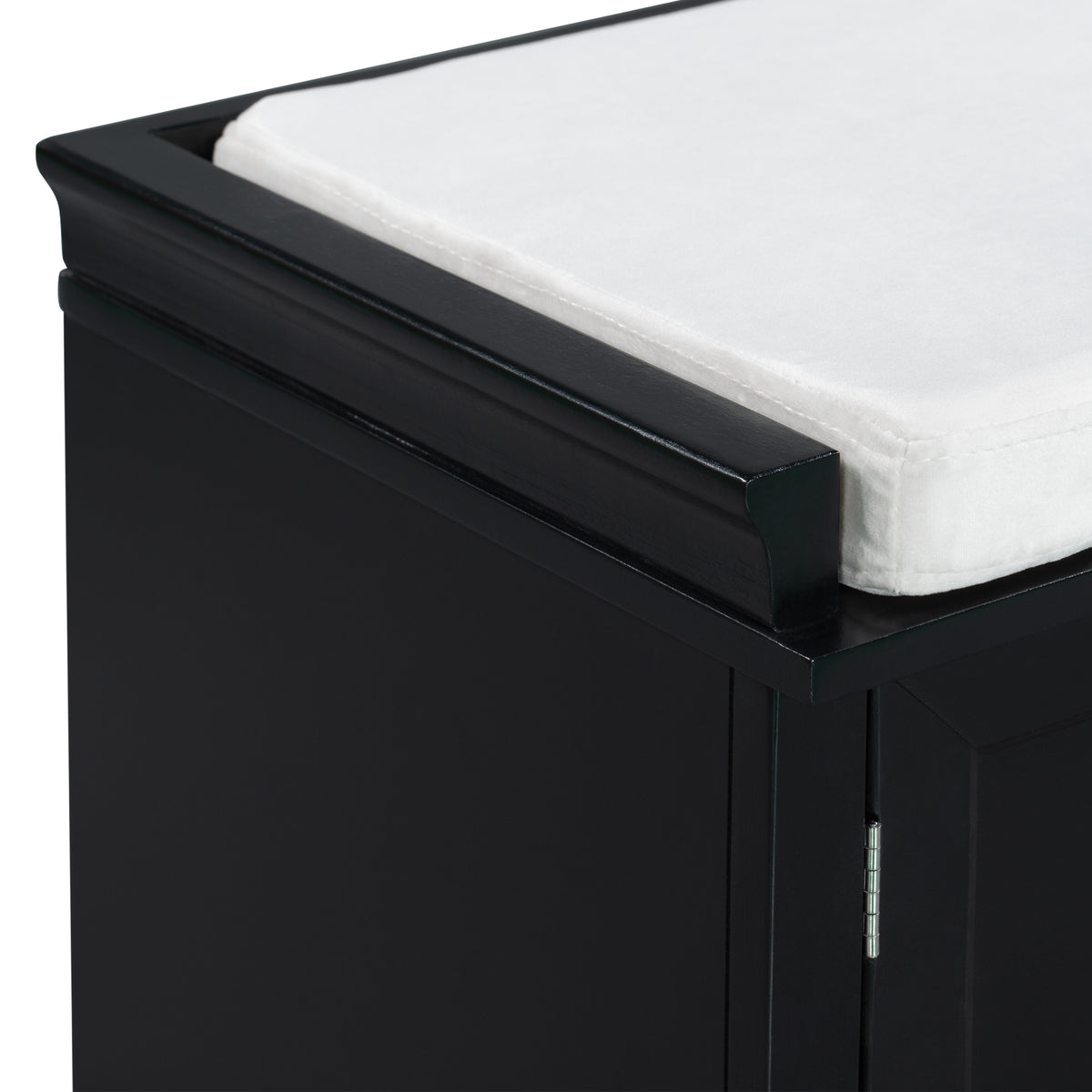 TREXM Storage Bench with 2 Drawers and 2 Cabinets