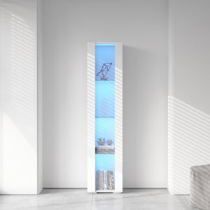 Side Cabinet with Aluminum Strip Lamp
