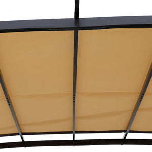 Universal Canopy Cover Replacement for 12x9 Ft Curved Outdoor Pergola