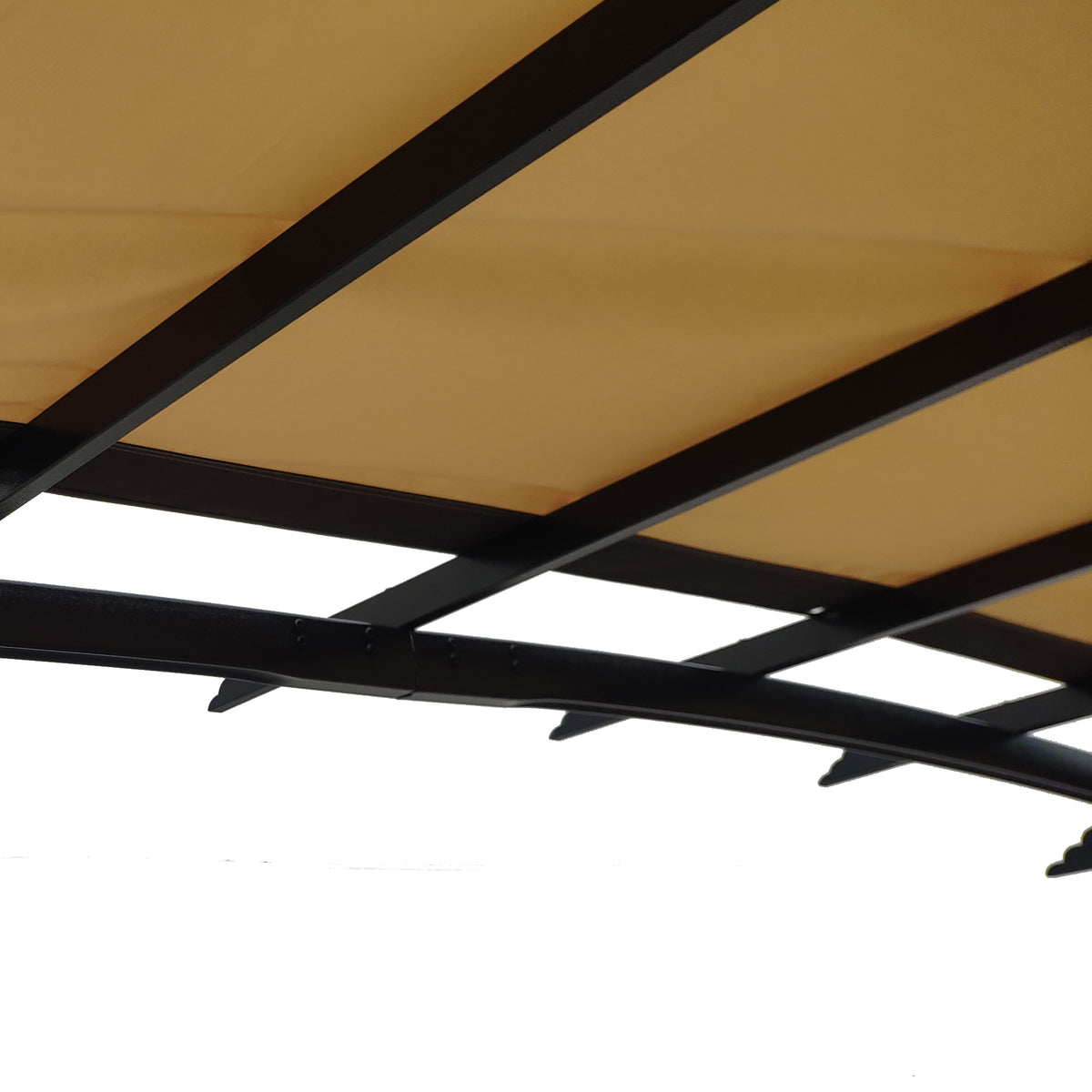 Universal Canopy Cover Replacement for 12x9 Ft Curved Outdoor Pergola