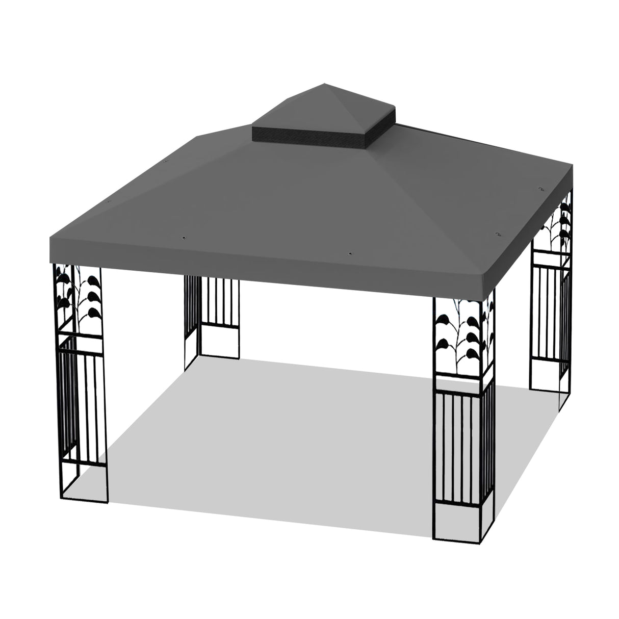 10x10 Ft Outdoor Patio Gazebo Replacement Canopy