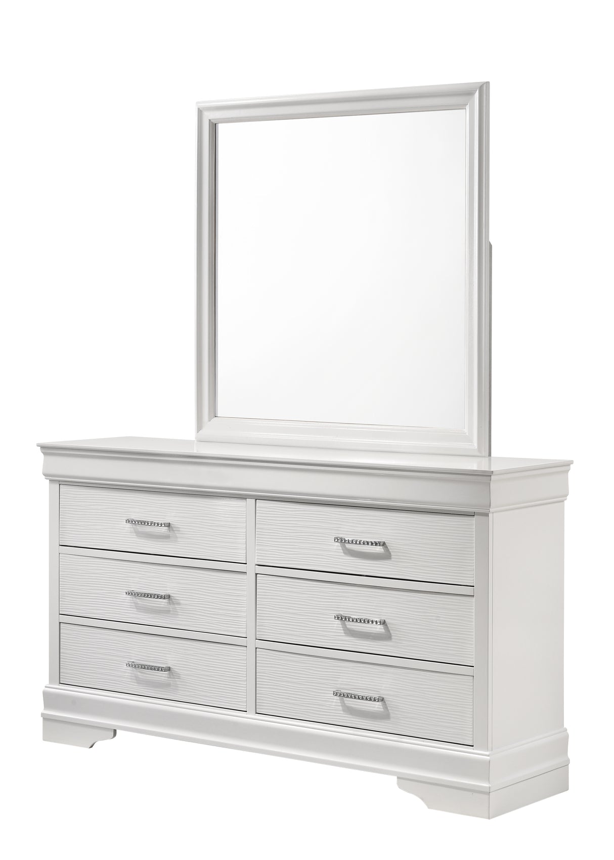 Modern 6 Drawer Dresser