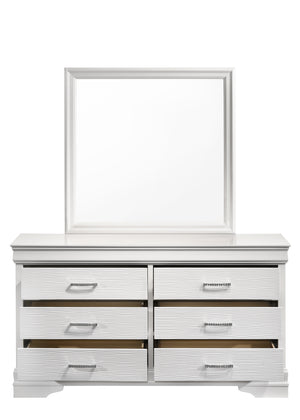 Modern 6 Drawer Dresser