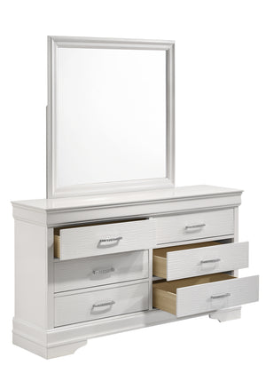 Modern 6 Drawer Dresser