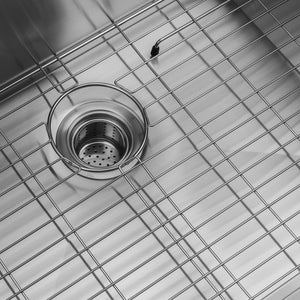 32x19 Inch Stainless Steel Single Bowl Workstation Kitchen Sink