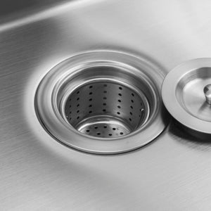 32x19 Inch Stainless Steel Single Bowl Workstation Kitchen Sink