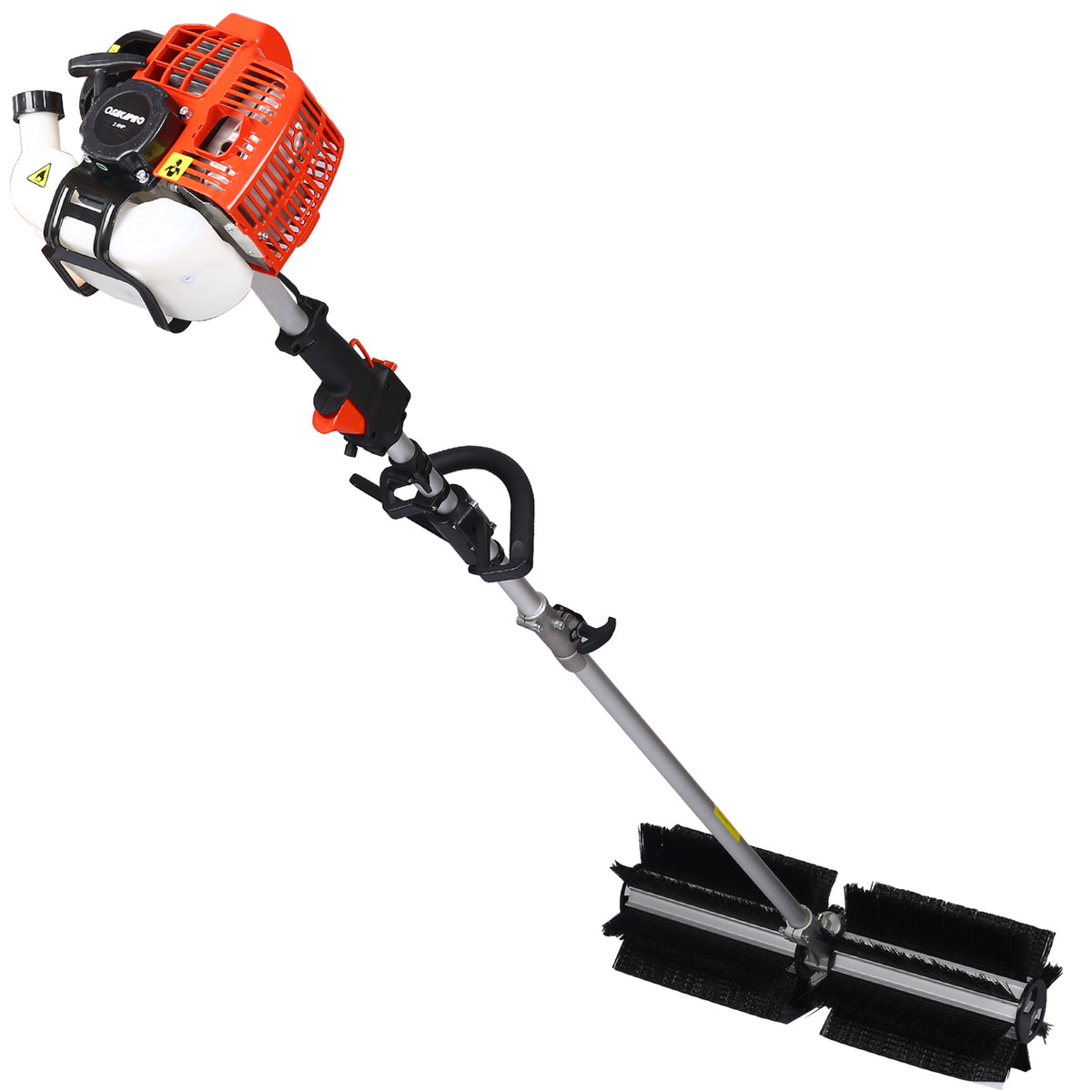 Gasoline Powered Snow Sweeper - 52CC 2-Stroke Broom