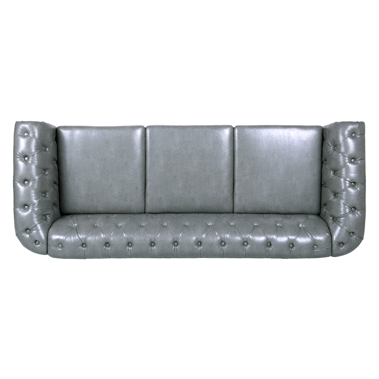 Rolled Arm Chesterfield 3 Seater Sofa