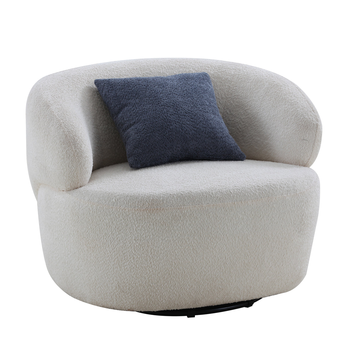 Swivel Barrel Chair Living Room