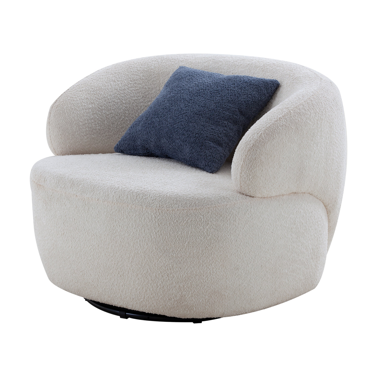 Swivel Barrel Chair Living Room