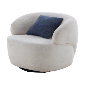 Swivel Barrel Chair Living Room