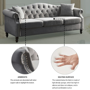 79" Chesterfield Sofa