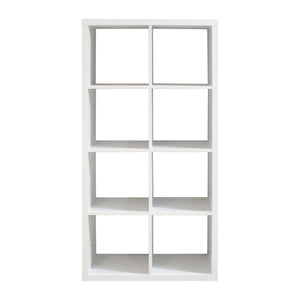 Smart Cube 8-Cube Organizer Storage with Opened Back Shelves