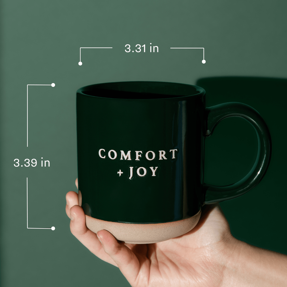 Pine Trees 14oz Stoneware Coffee Mug