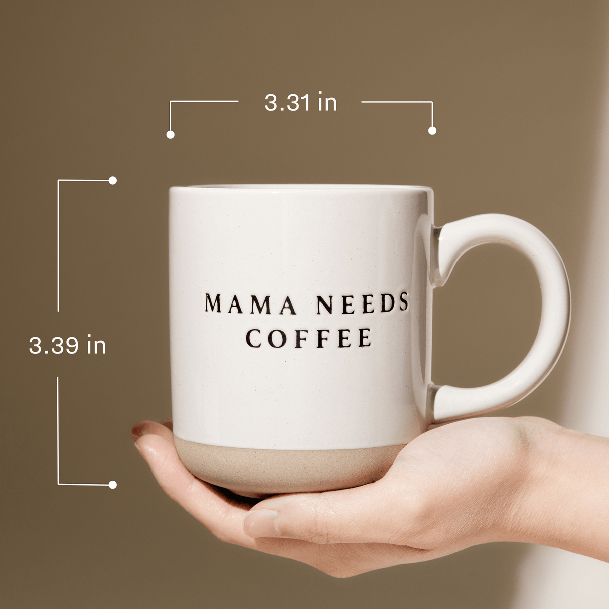 Ghosts 14oz Black Stoneware Coffee Mug