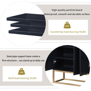 TREXM Modern Sideboard Buffet Cabinet