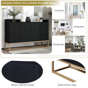 TREXM Modern Sideboard Buffet Cabinet