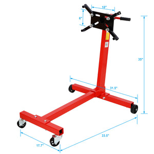 Engine Stand with Rotating Head - 1000lbs Capacity