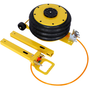 5T Triple Bag Air Jack Pneumatic Jack with 16in Lifting Capacity
