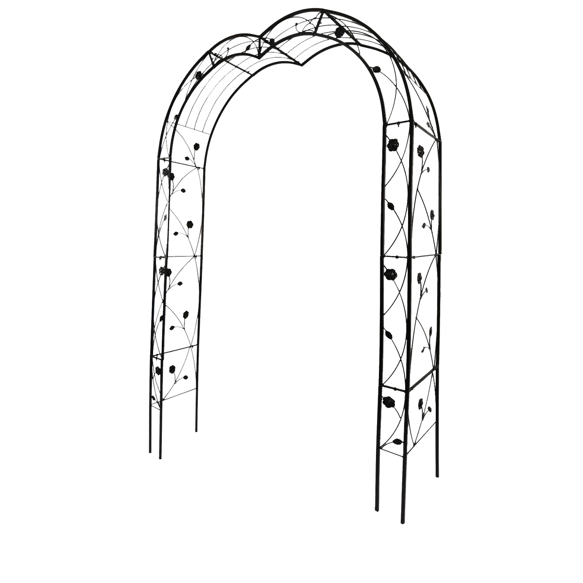 Metal Garden Arch with 8 Style Options