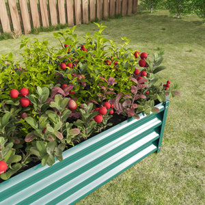 2-Piece Metal Garden Pots & Planters Set