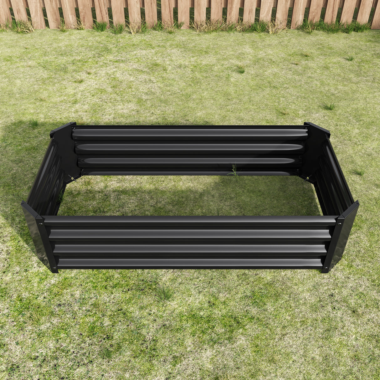 Metal Raised Garden Bed for Flowers and Vegetables
