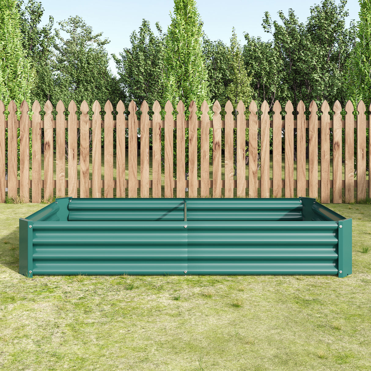Raised Garden Bed Outdoor, 6×3×1ft