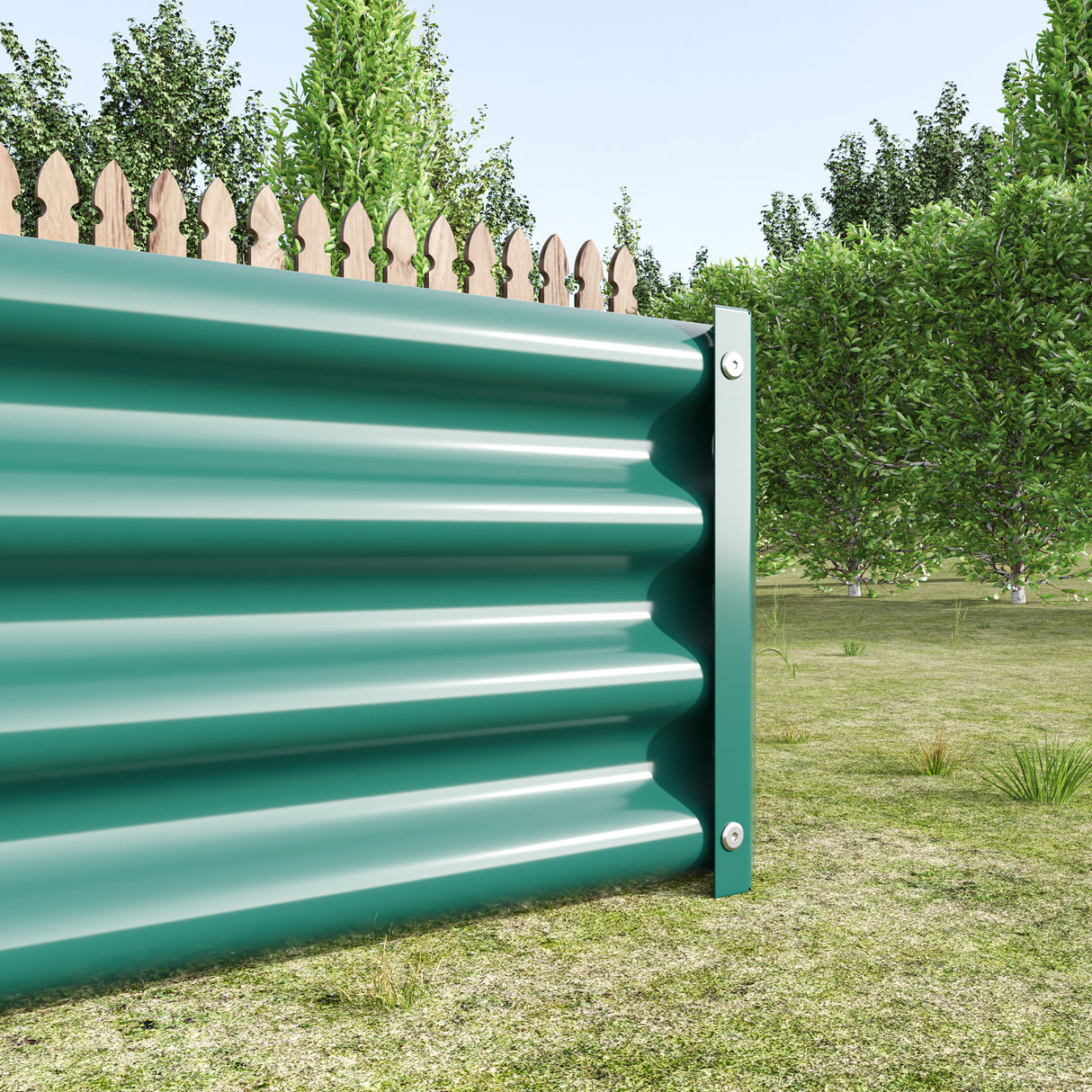 Raised Garden Bed Outdoor, 6×3×1ft