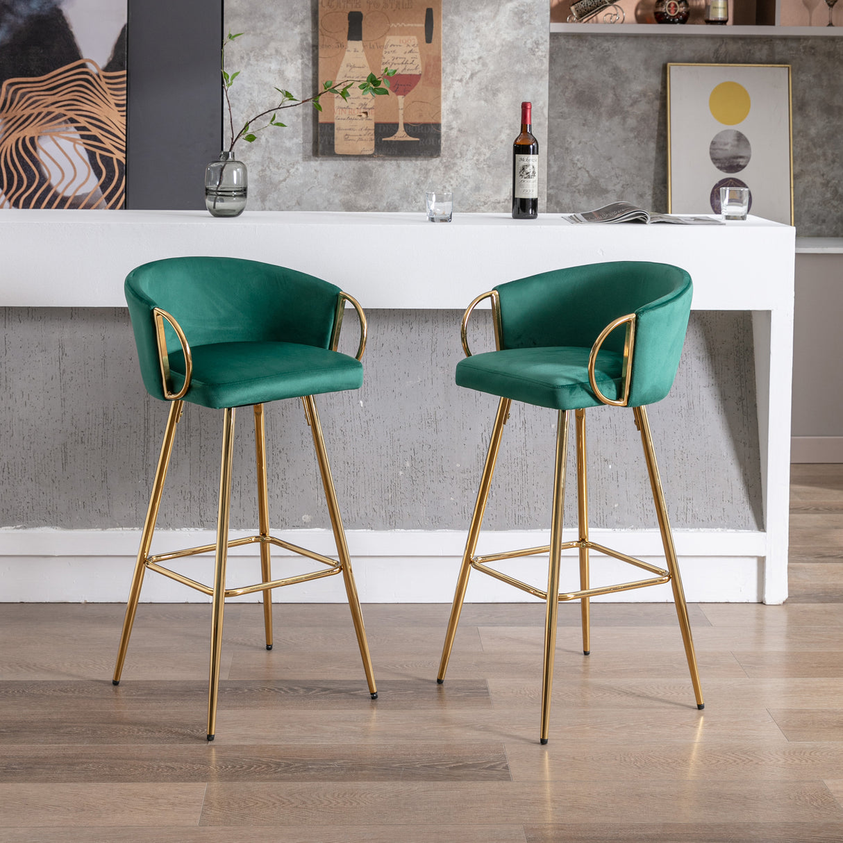 30 Inch Set of 2 Bar Stools