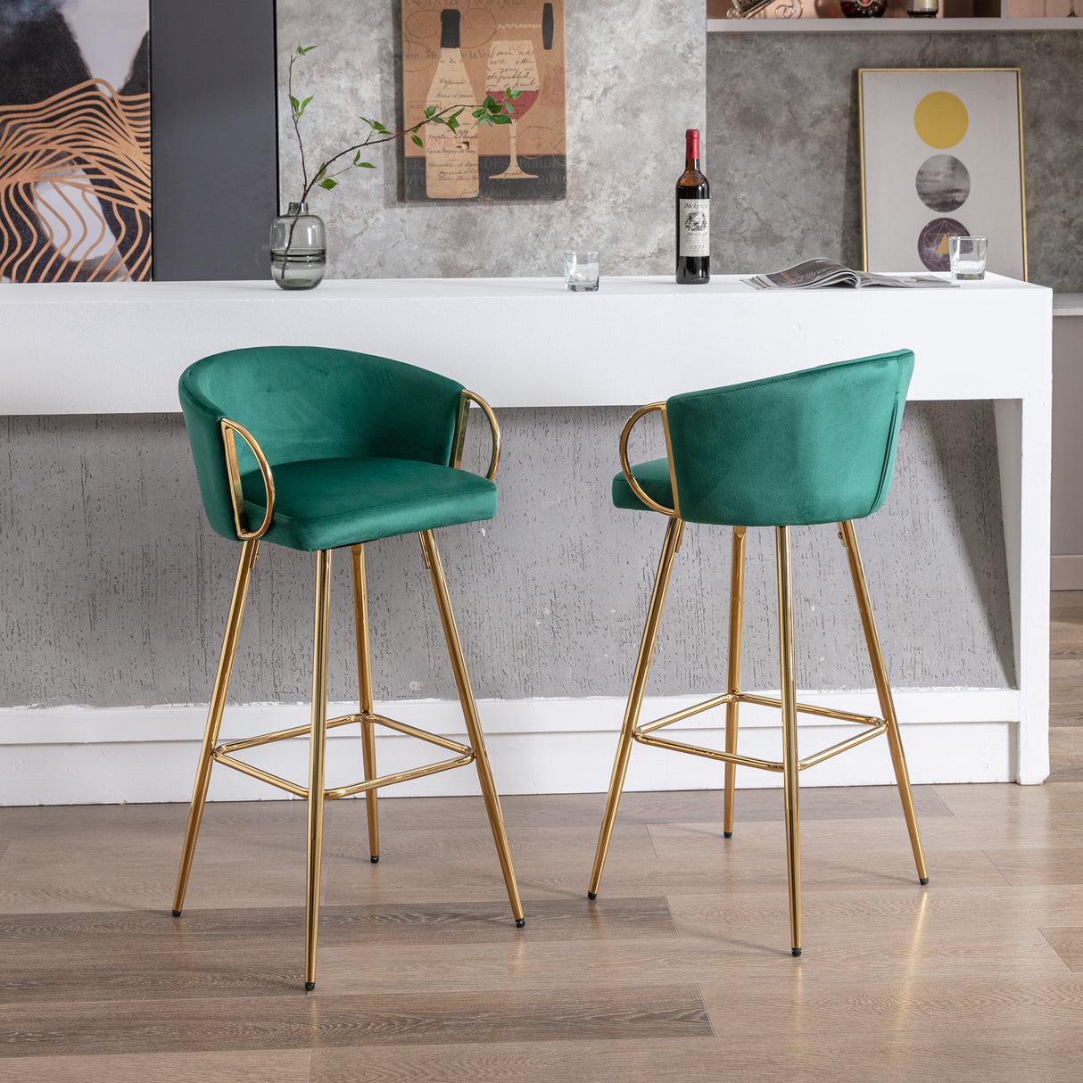 30 Inch Set of 2 Bar Stools