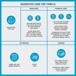 6 Piece Cotton Towel Set