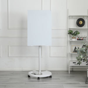 Removable Adjustable Height Tempered Glass Whiteboard