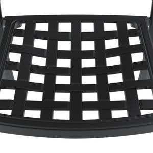 5-Piece Cast Aluminum Patio Furniture Set with Cushions