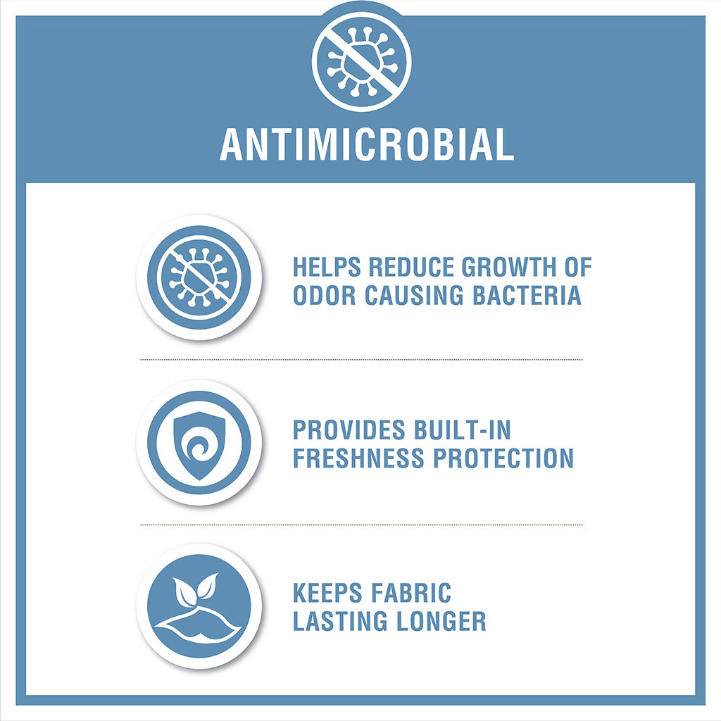 Twin/Twin XL Clip Jacquard Comforter Set with Antimicrobial Polyester – White