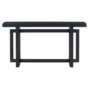 U Style 59.1'' Painted Entryway Table with Pine Veneer