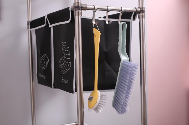3 Tier Laundry Hamper Sorter with 4 Removable Bags