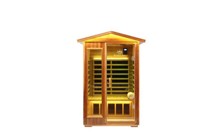 Two-Person Far-Infrared Outdoor Sauna-C