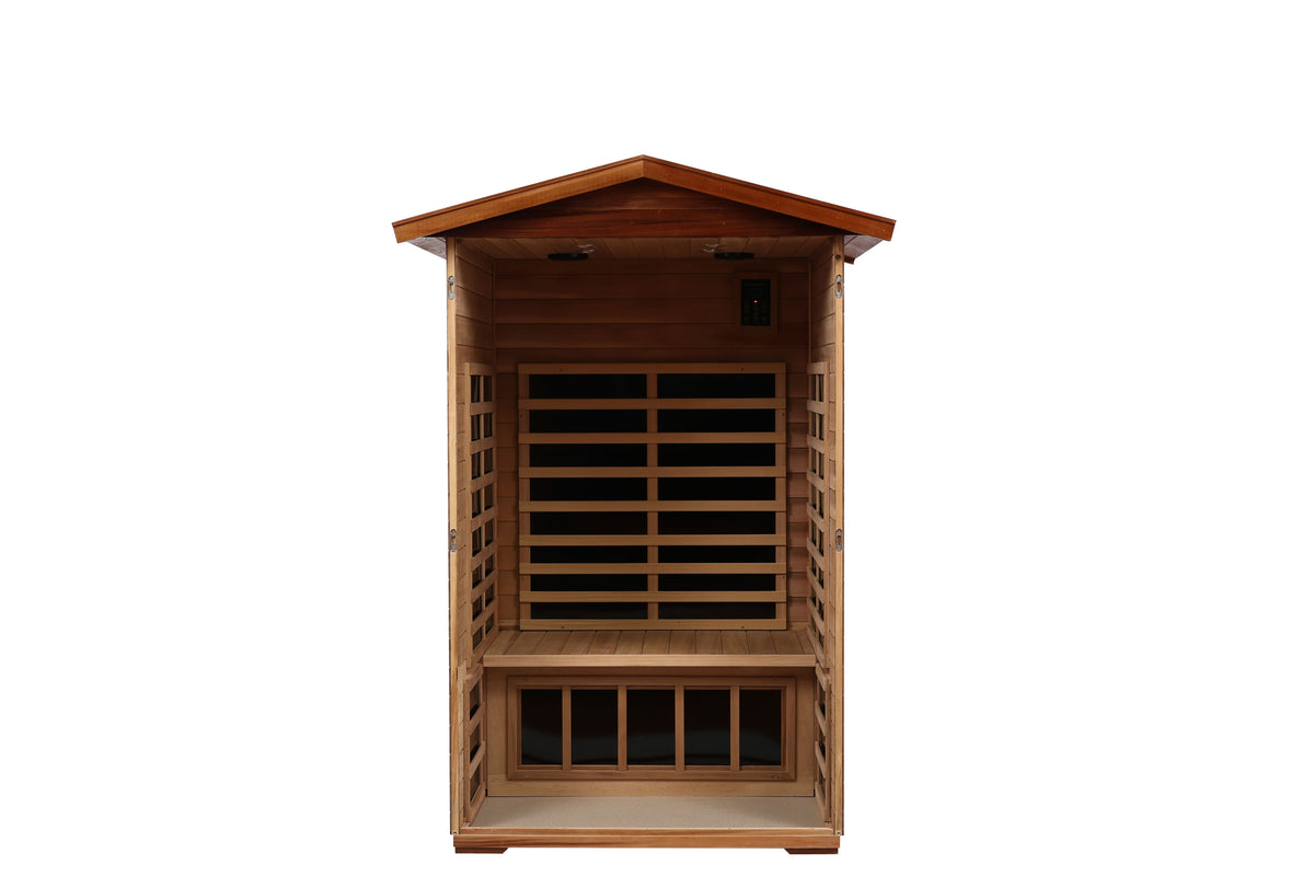 Two-Person Far-Infrared Outdoor Sauna-C