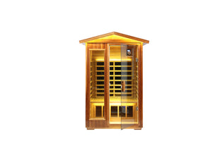 Two-Person Far-Infrared Outdoor Sauna-C
