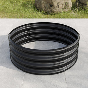34" Tall Round Raised Garden Bed